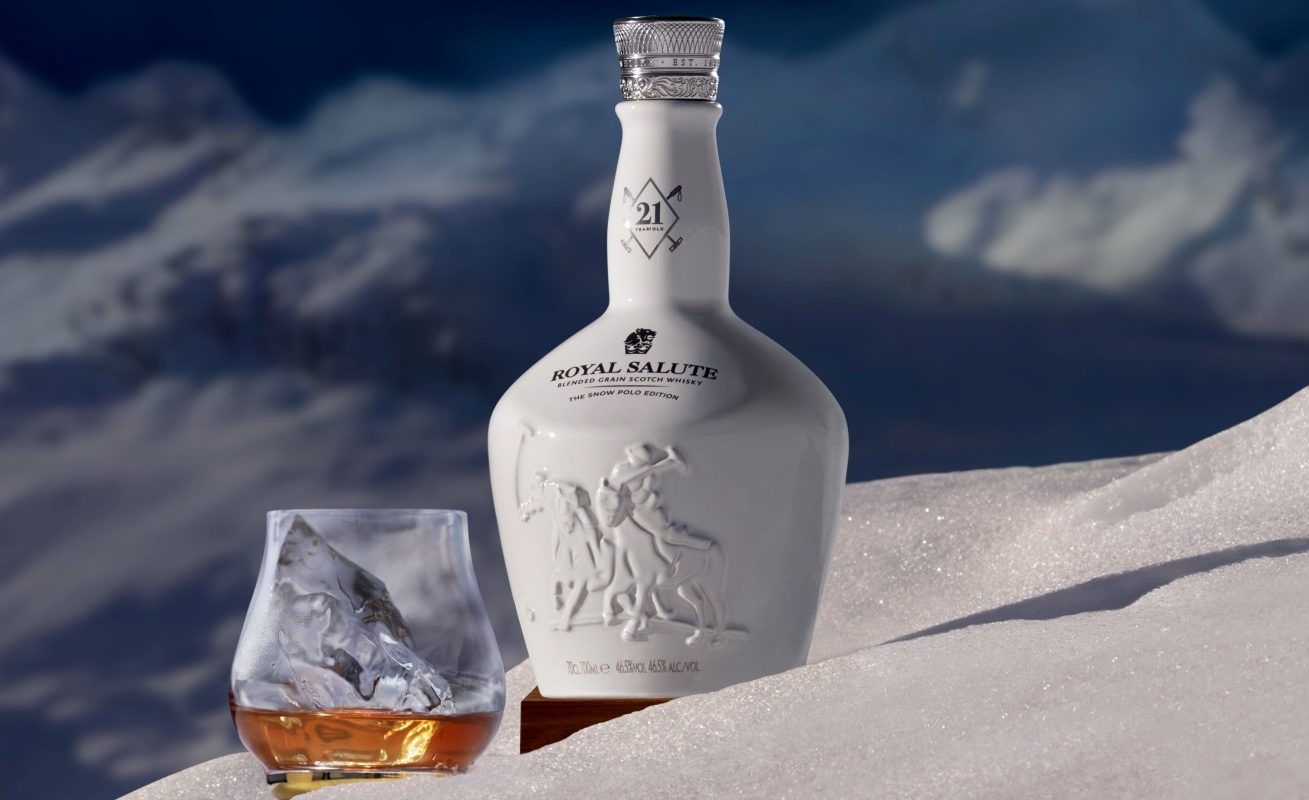 Royal Salute Blended Grain Whisky Snow Polo Edition